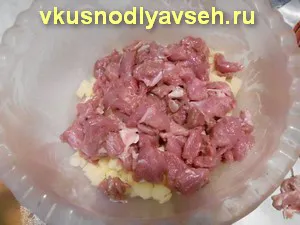 Ochpochmak - Tatar tészta háromszögek, lépésről lépésre recept fotók