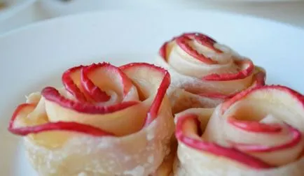 Roses на еклери с ябълки