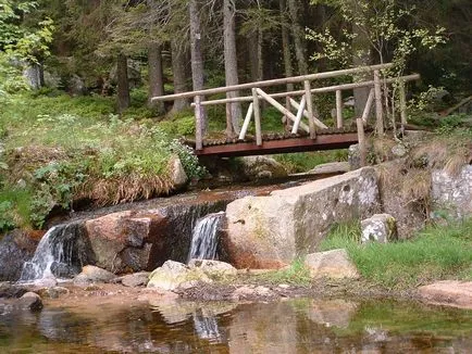 Алпинеум с водни съоръжения