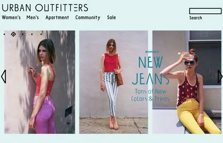 Online-beszerzési Urban Outfitters