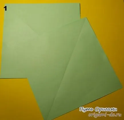 Origami áramköri szerelvényből sáska - oly módon, origami