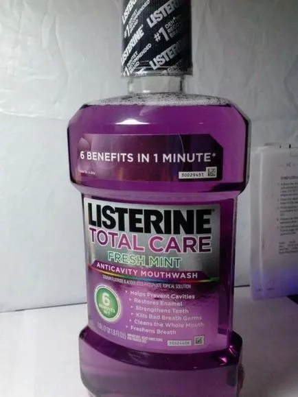 „Listerine“ apă de gură Opinii