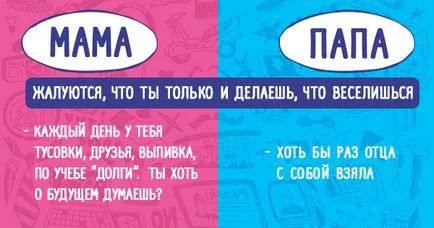 Различията между папата от майка си