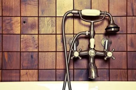 Обзавеждане на банята в частен дом - снимка идеи