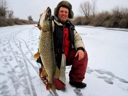 Caracteristici de pescuit de iarna pe Volga