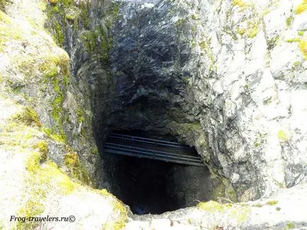 Park és a Marble Canyon Karéliában Ruskeala fotók, ahol maradni