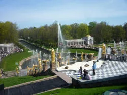 Peterhof - Peterhof - Harta, fântâni Peterhof, parcuri, fântâni de deschidere 2017