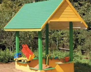 Sandpit cu propriile sale mâini