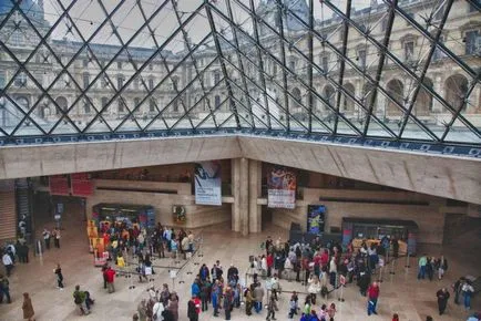 Piramida Muzeul Luvru din Paris