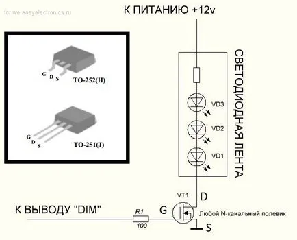 Átalakítás lámpák világítanak az LCD monitort a LED szalag