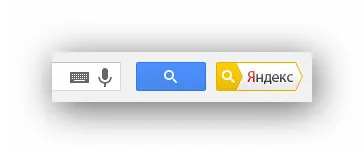 Yandex căutare în Google Chrome