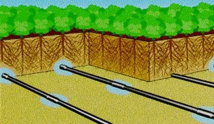 Underground locsolás saját kezét, hogyan lehet a rendszert a kertben és a fák