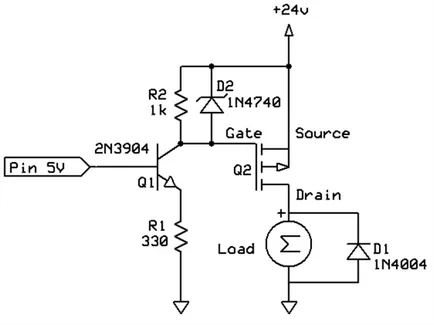 Свързване MOSFET за Ардуино tehnohren