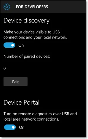 Portal устройства за мобилни устройства - uwp програмисти на приложения, Microsoft документи