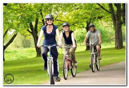 Beneficiile mersului pe bicicletă, sau pentru a adăuga sănătate!