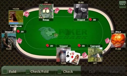 Regulile de rechin de poker (Shark Poker)