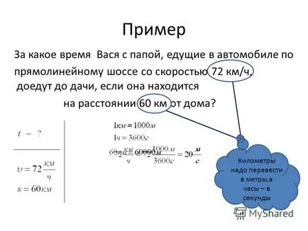 Презентация за това как да се формализира проблема по физика