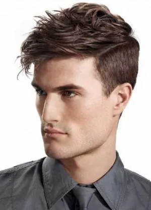 tineret hairstyle de sex masculin, elegant, fotografie