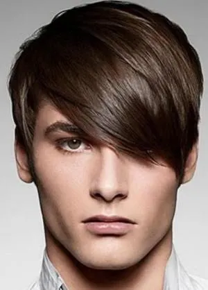 tineret hairstyle de sex masculin, elegant, fotografie