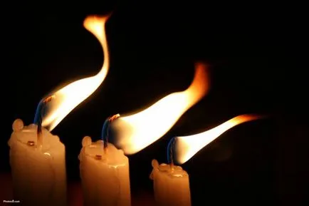 lumanari Privorot - folosind lumânări convenționale sau biserică