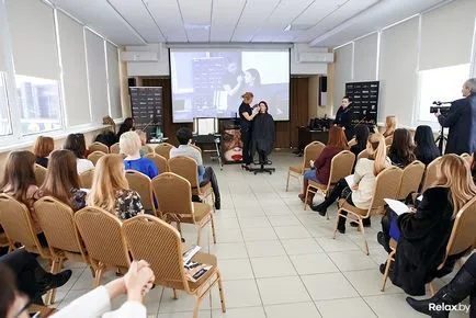 Prezentarea unui machiaj profesionist Pierre Rene profesionist în Minsk