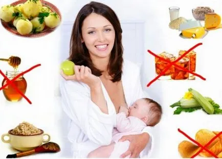 Hipoallergén diéta szoptatós anyáknak, a menü allergia a gyermek