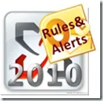 Reguli de editare și alerte MS Outlook 2010 cu Exchange Server 2010