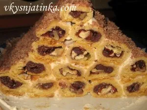 Receptek születésnapi torta - a recept egy fotó