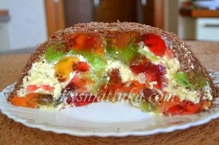 Receptek születésnapi torta - a recept egy fotó