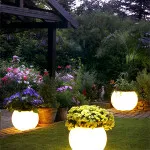 Kerti lámpák (44 fotó) különösen dekoratív, LED, napelemes, kültéri termékek,