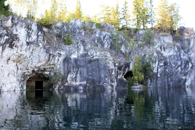 Ruskeala - Мрамор Canyon в Карелия как да се получи, че външен вид и, разбира се, снимки