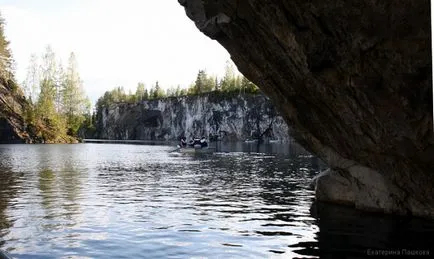 Ruskeala - Мрамор Canyon в Карелия как да се получи, че външен вид и, разбира се, снимки