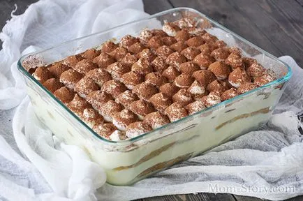 A legfinomabb tiramisu recept egy fotó