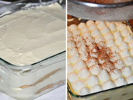 A legfinomabb tiramisu recept egy fotó