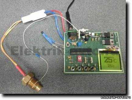 Homemade Termometru digital - Circuit, electrician auto