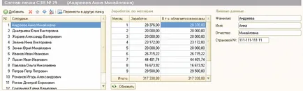 Подаване на годишните отчети на пенсионен фонд за 2011 г., с заплата програма 1C и управление на персонала