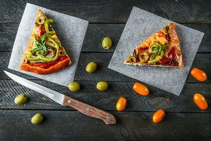 A titok, hogyan kell enni pizzát és nem elhízik