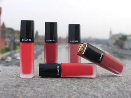 Sherochka a masherochkoy Chanel folyékony matt rúzs rouge allure tinta