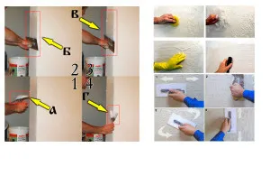 Gipsz falak kéreg technológia alkalmazása