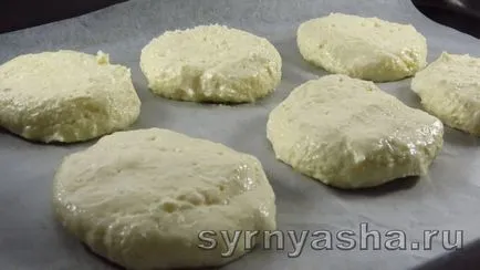 Cheesecakes de brânză de vaci în cuptor - o rețetă cu pas cu pas fotografii