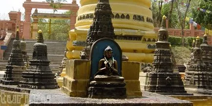 India, Bodhgaya locul unde Buddha a atins iluminarea