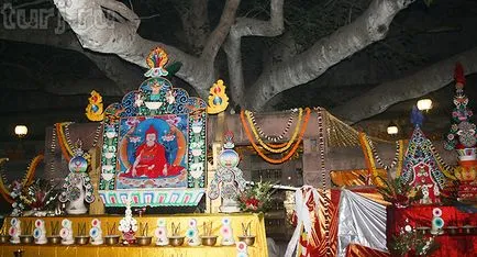 India, Bodhgaya locul unde Buddha a atins iluminarea