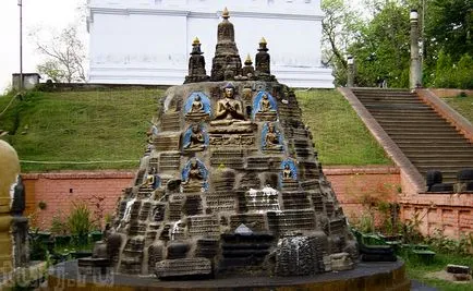 India, Bodhgaya locul unde Buddha a atins iluminarea