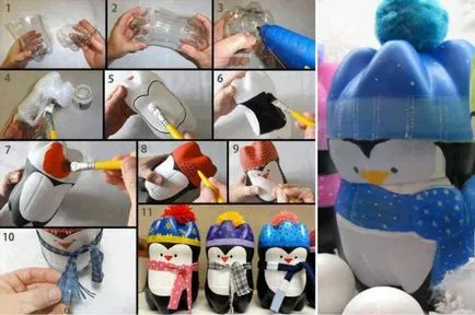 Állatok a hulladék anyagokat a saját kezével Gyermek kézzel készített tárgyak videóval