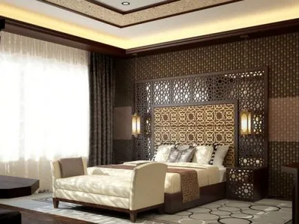 Фантастично красива спалня в арабски стил (много снимки)