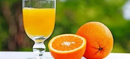 Fagyasztott gyümölcslé narancs