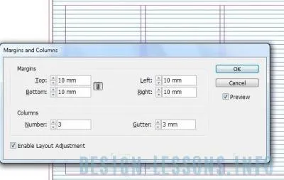 Създаване на няколко оформления с различни размери в един InDesign документ - уроци Adobe InDesign