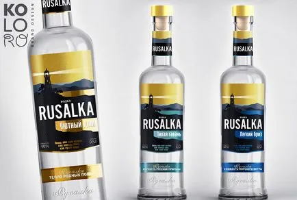 Létrehozva egy új vodka márka - sellő