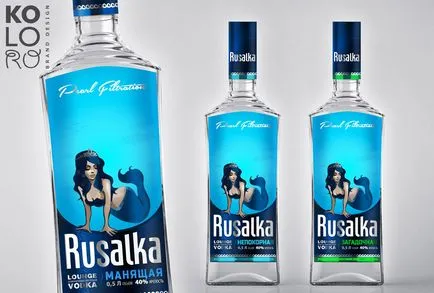 Létrehozva egy új vodka márka - sellő