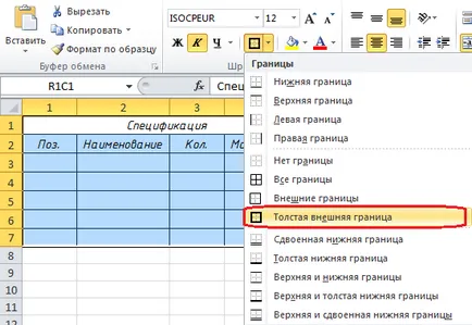 Létrehozása és beillesztése táblázatok az AutoCAD segítségével excel, cad-Journal